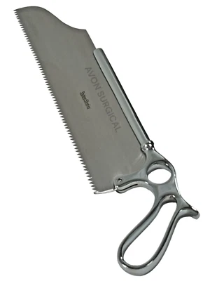 1 serra óssea Satterlee premium 13" instrumentos cirúrgicos ortopédicos veterinários - Imagem 1 de 4