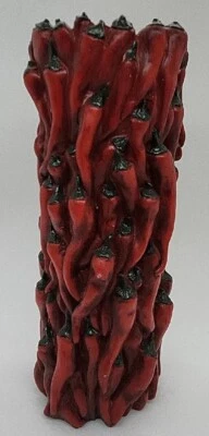 Red Chili Peppers Candle Holder Decor  - Image 1 of 4