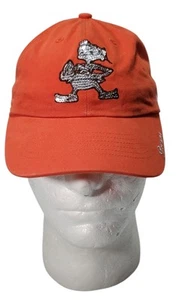 Cleveland Browns NFL Football 47 Brand Sequin Mascot Women's Strapback Hat Cap - Picture 1 of 11
