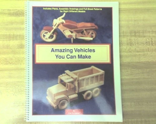 Amazing Vehicles You Can Make: Includes Plans, Assembly Drawings and Full-Si... - Image 1 of 1