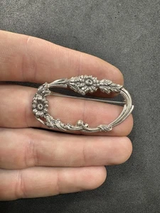 3,8 g Vintage Sterling Silber 925 Floral Brosche Schmuck Konvolut T - Bild 1 von 9