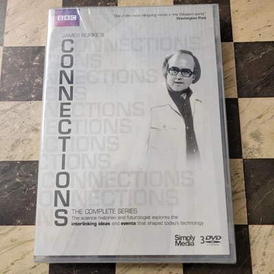 Connections 1 by James Burke 3 DVD Complete Series BBC Educational Series New - Image 1 of 3
