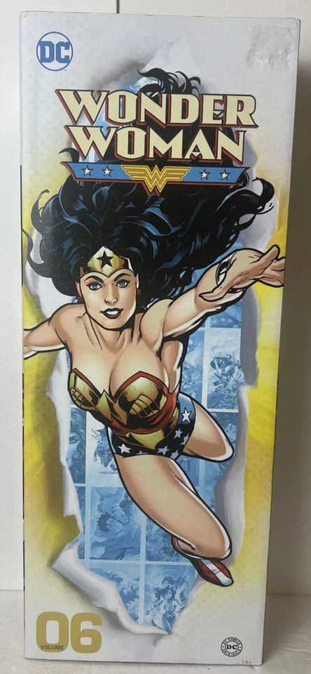 Jakks 2017 Clásico DC Universe Wonder Woman 18" Big FIGURA DE ACCIÓN Volumen 6  Foto 1 de 4