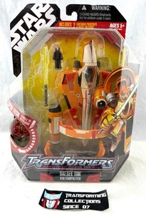 Transformers Star Wars Crossover Saesee Tiin Jedi Starfighter MOSC - Picture 1 of 2