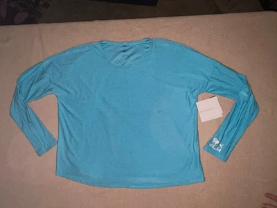 Top Pullover Beyond Yoga Para Mujer Mantequilla Suave Manga Larga Azul Lt Talla Pequeña Nuevo con Etiquetas Foto 1 de 4