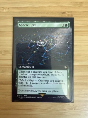 Magic the Gathering: Sphere Grid (Extended Art) Commander: Final Fantasy Reg NM - Image 1 of 2
