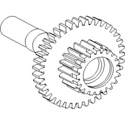 Transmission Driving Shaft Fits MDV SUPER MD 52089DD 52089DD-A - Image 1 of 4