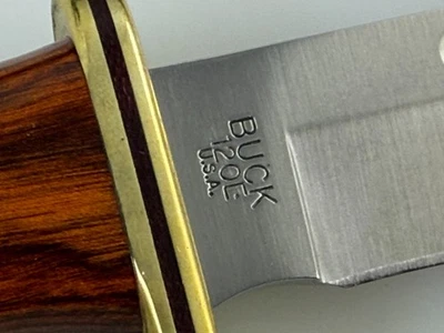 Cuchillo General 120 2015 Buck sin usar, en caja, mango y pomo únicos Foto 1 de 4