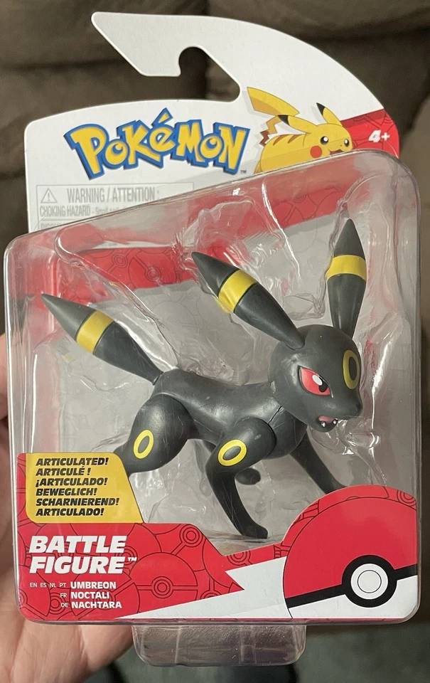 Pokemon UMBREON - Figura de Batalla Nintendo Jazwares Figura de Acción - 2023 Foto 1 de 1