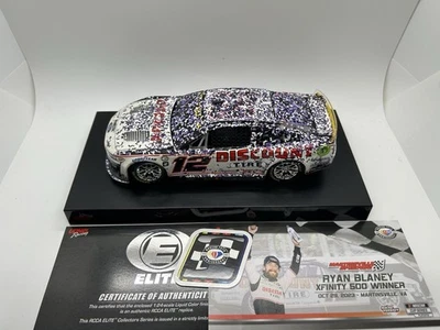 2023 Ryan Blaney #12 Martinsville Liquid Color Raced Win 1 de 45 Elite Champion - Imagem 1 de 3