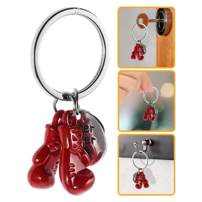  Sparring Gloves Retro Boxing Pendant Accessories for Men and Headgear - Bild 1 von 4