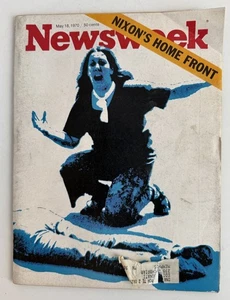 The KENT STATE Massacre Newsweek May 18, 1970 Magazine Rare Neil Young Nixon - Picture 1 of 9
