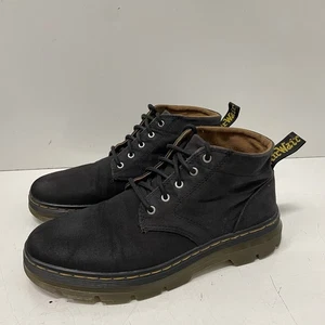 Botas Chukka Doc Martens Bonny Negras de Lona con Cordones para Hombres Talla 10 - Imagen 1 de 7