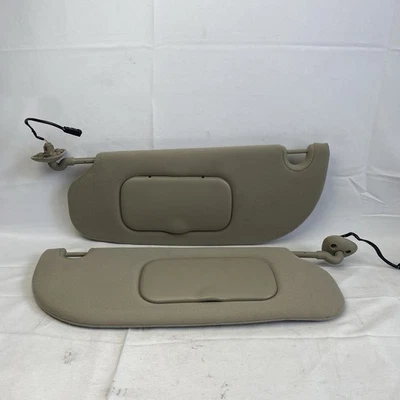 Juego de pares de parasoles Lincoln Town Car 2006-2011 conductor pasajero gris claro Foto 1 de 4