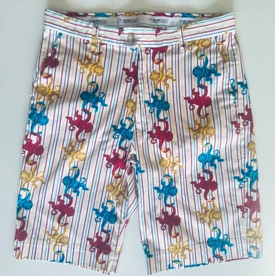 FlowGolf Flow Society Monkey Shorts Men Size 34 - Image 1 of 4