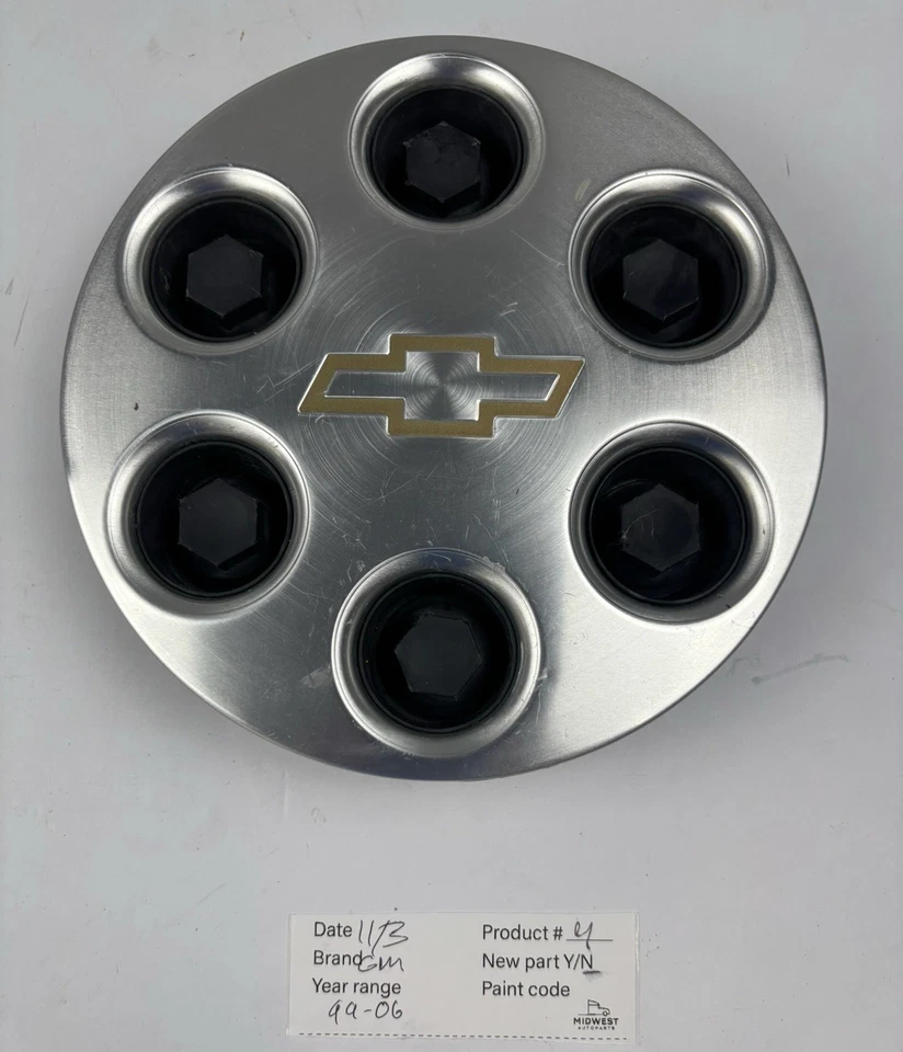 Tapa central llanta Chevrolet Suburban 1500 99-06 Foto 1 de 4