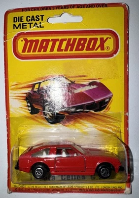 Matchbox Lesney Superfast 1978 Toyota Celica GT On 80’s Card Opening Doors 1:64 - Image 1 of 4