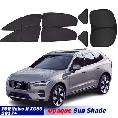 New Blockout Sunshade Privacy SunShade For Volvo XC60 II 2017- Sleep Camping - image 1 of 4