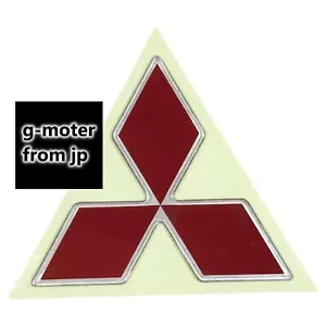 NEW GENUINE Mitsubishi Three Diamond Front Sticker Emblem ECLIPSE 3000GT OEM - Bild 1 von 1