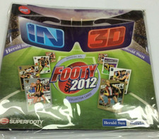 2012 Herald Sun AFL Trading Cards Official Card Album (with Pages)-1/2 A4 Size