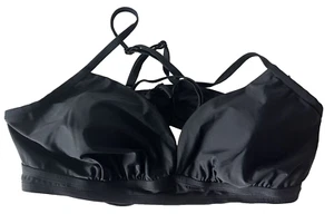 Black Bikini Top Time & Tru Mix & Match Swim Top Padded Women’s 3X (24W-26W) - Picture 1 of 8