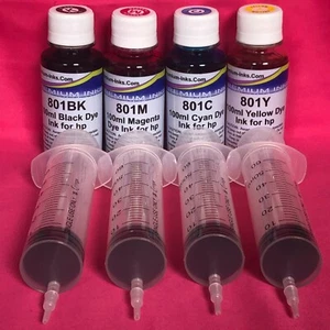 400ml DYE REFILL INK FOR HP 953 CARTRIDGE OFFICEJET PRO 7740 8210 8218 8710 8715 - Picture 1 of 9