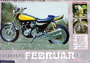 Kawasaki Kalender Sammlerstück Z900 Z1 Z1000 DIN A3 - Bild 1 von 4