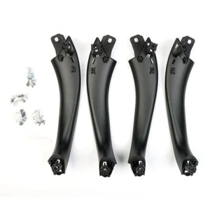 4 Pieces Matte Black Car Inner Door Handle Inside Change For BMW x3 x4 19 20 21 - Picture 1 of 9