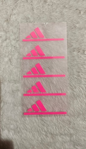 Cinque infradito Adidas logo ferro su decalcomania SPEDIZIONE GRATUITA negli Stati Uniti fai da te