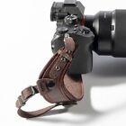 S Shaped Leather Camera Wrist Strap Secure and Comfortable Grip for Canon