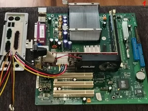 Motherboard Fujitsu Siemens D1761-A22 GS 2 Socket 478+CPU+GPU+RAM. - Picture 1 of 12