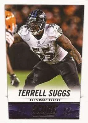 2014 Score #22 Terrell Suggs NM-MT Ravens - Image 1 of 2