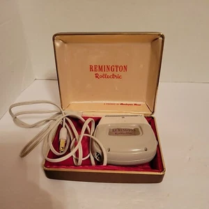 Vintage Remington Rollectric With Case For Parts Or Repair Does Not Turn On - Picture 1 of 5