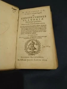 AD CONSVETVDINES FLANDRIAE ALIARUMQUE GENTIUM, TRACTATUS CONTROSIARUM 1634 - Bild 1 von 8