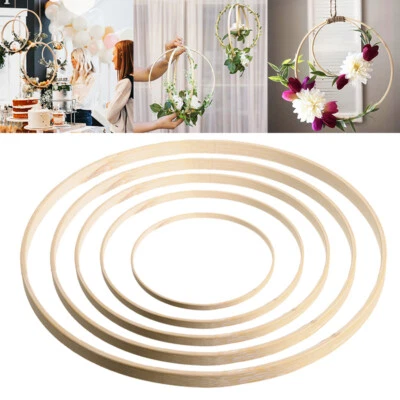 Set of 10 Floral Wreath Circles for Wedding Decoration - Elegant and Versatile! - Image 1 of 4