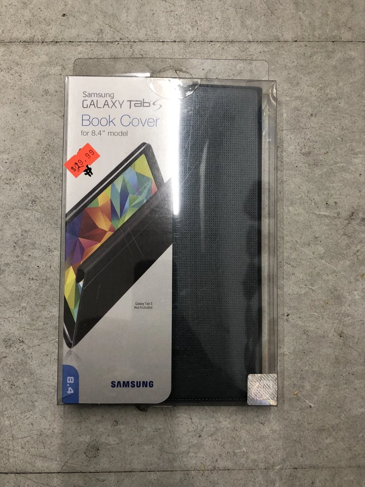 Genuine Black Samsung Galaxy Tab S Book Cover Case for 8.4" model New unused - Image 1 of 2