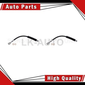2 Rear Brake Hydraulic Hose Brake Line Fits 2013 Cadillac ATS - Picture 1 of 5