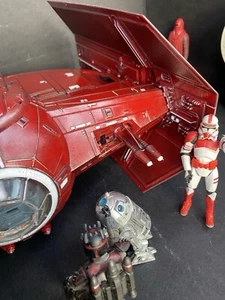 Star Wars Andor Tie Fighter Avenger Interceptor Empire Vintage Kenner Custom - Picture 1 of 24