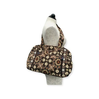 Authentic Vera Bradley * Large Brown Canyon Baby Changing Bag * MSRP $118.00 - Image 1 of 4