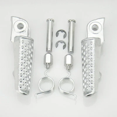 Reposapiés delantero de motocicleta para Honda CBR1000RR 2004-2012 plateado Foto 1 de 3