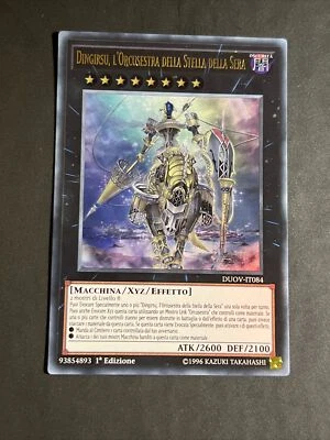 Yu Gi Oh Dingirsu L Orcusestra Of Stella Of Evening Duov-it084 Xyz Ultra Rare - Image 1 of 2