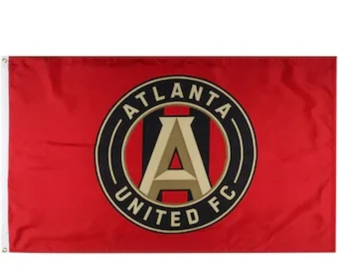 Atlanta United FC Flag Banner~ Large 3'X5' ~ Soccer ~ FREE SHIPPING Cover