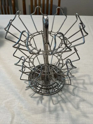 Keurig K-Cup Cromo Metal Alambre Carrusel 24 Cápsulas Soporte Cromo Foto 1 de 4