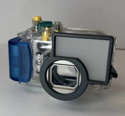 Estuche impermeable para cámara digital Canon WP-DC19 para Powershot SD950IS - con fecha 2007 Foto 1 de 4