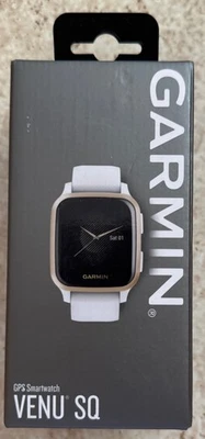 Garmin Venu SQ White Gold GPS Smart Watch 010-02427-01 - Image 1 of 4