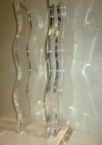 Haziza Acryl Plexiglas Basis Boden für Tisch oder Kunst Größe 20" x 10,5" x 14" - Bild 1 von 6