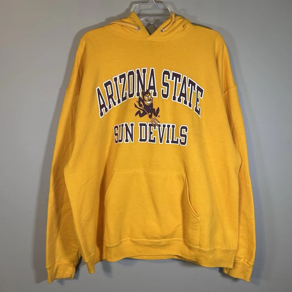 Arizona State University Sun Devils sudadera con capucha para hombre Jerzees talla XL ropa universitaria Foto 1 de 4