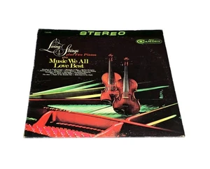 LIVING STRINGS PLUS TWO PIANOS Play (Music We All Love) 1966 RCA Camden CAS-958 - Picture 1 of 5