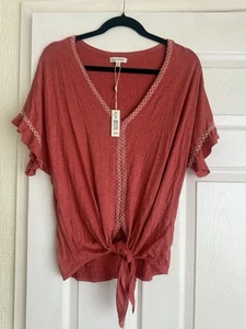 Max Studio Top T Shirt Size M Uk 12-14 New With Tags - Picture 1 of 7