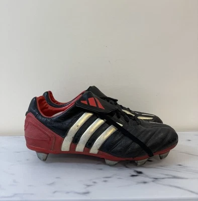 Adidas Predator Manic SG RARO EE. UU. 11,5 Fútbol Zapatos Manía Negro Zidane Foto 1 de 4